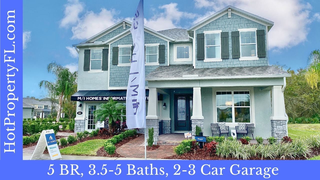 New Home Tour | 5 Bedrooms | Debary / Orlando, FL | Newport Model by M/I Homes | 2 Master Bedrooms