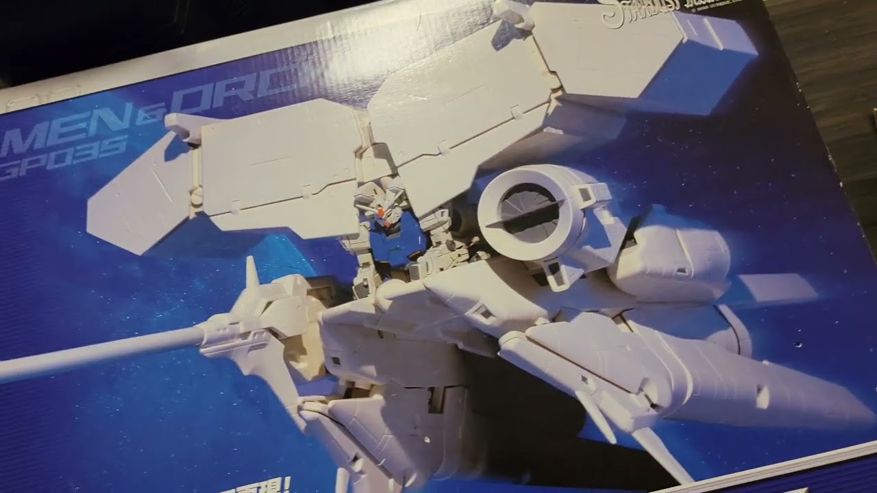 Ultra rare Gundam MSIA Dendrobium  GP03 unboxing! Mobile Suit In Action size comparison.