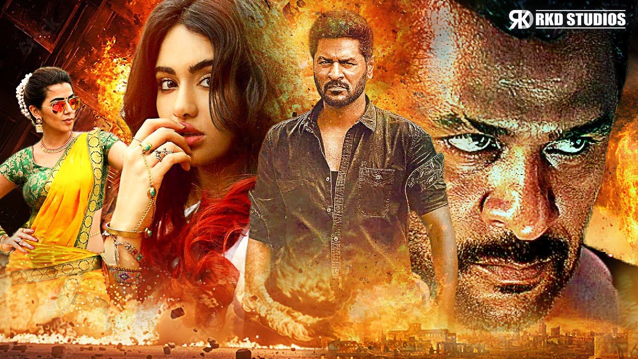 Afra Tafri | Prabhudeva, Adah Sharma, Nikki Galrani, Dev G Superhit South Action Hindi Dubbed Movie