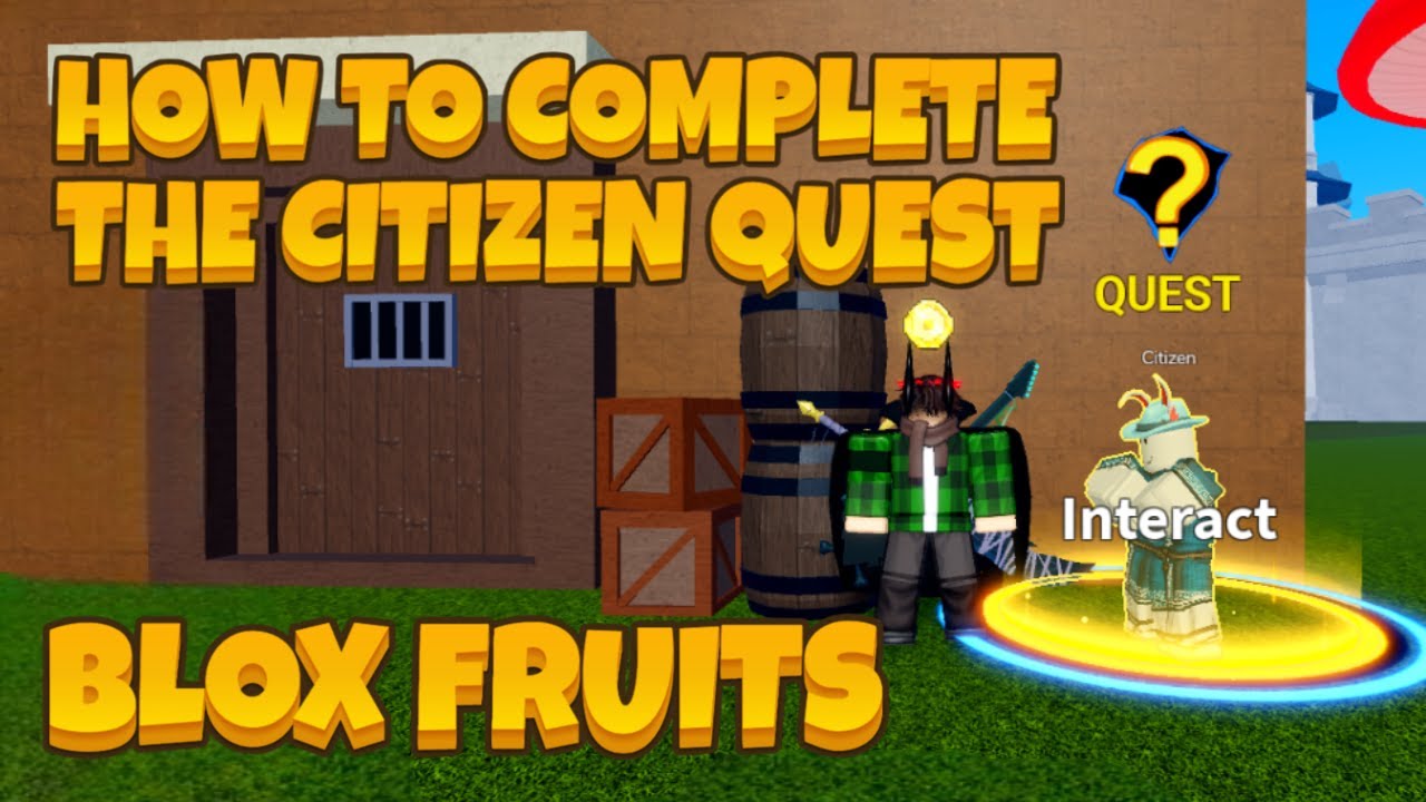 Citizen's Quest Tutorial | Blox Fruits