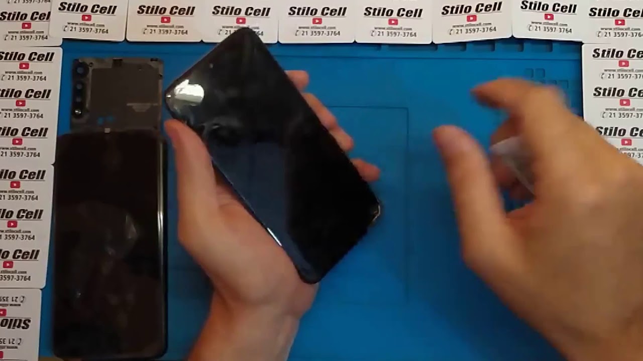 Moto G8 Play como abrir aparelho, remover frontal e bateria