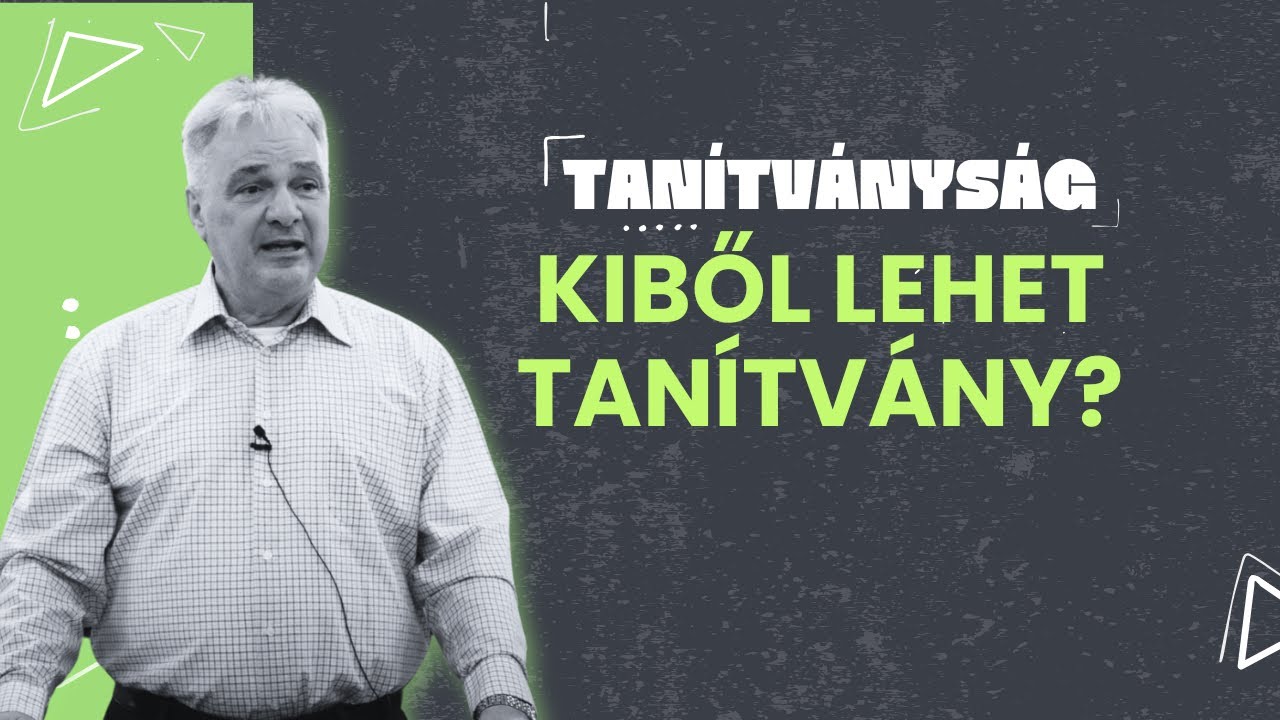 Kiből lehet tanítvány? | Meláth Attila