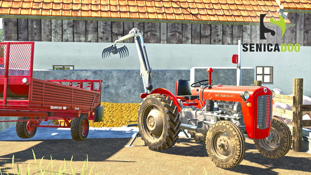UTH19 - MANURE spreading on Grassfield in South-east Slovenia  [DOLENJSKA]