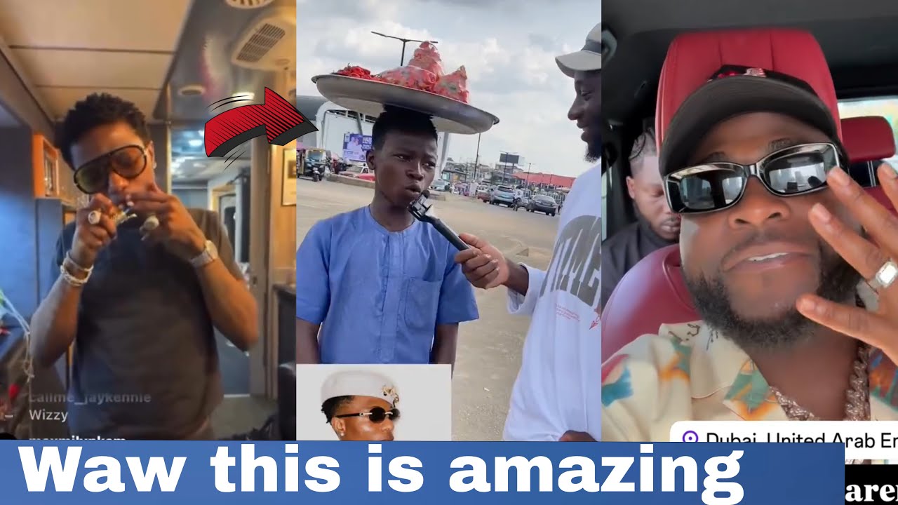 WIZKID & HIS DJ SCATTER SOCIAL MEDIA FOR PEPPER SELLER AS DAVIDO SPEND 200,000,000 SURPRISE CHIOMA