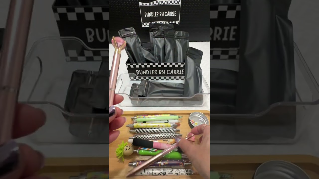 Mystery pen bundle  #asmr #pens #mystery #scoops #gift ￼