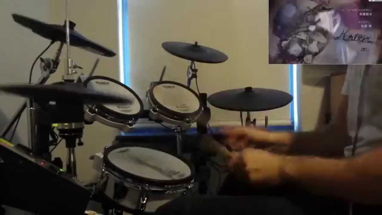 Shingeki no Bahamut: Genesis OP - EXiSTENCE - Drum Cover