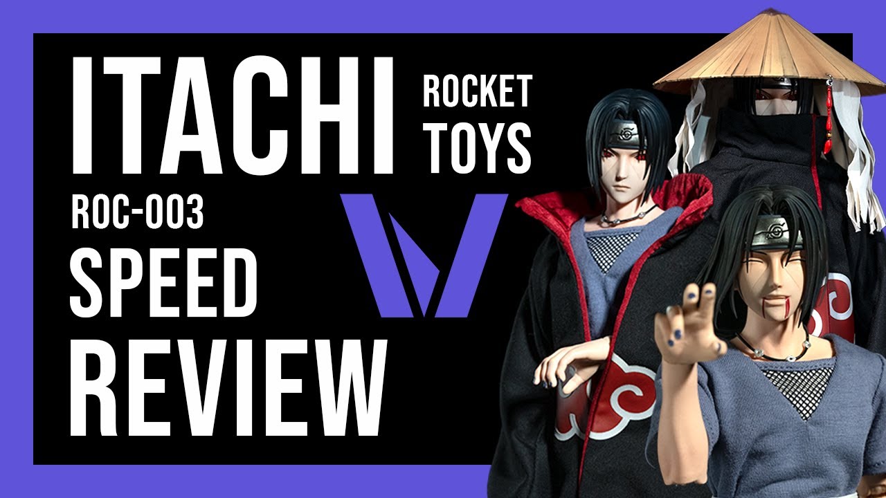 Rocket Toys Itachi Uchiha - ROC-003 - Обзор скорости 4K
