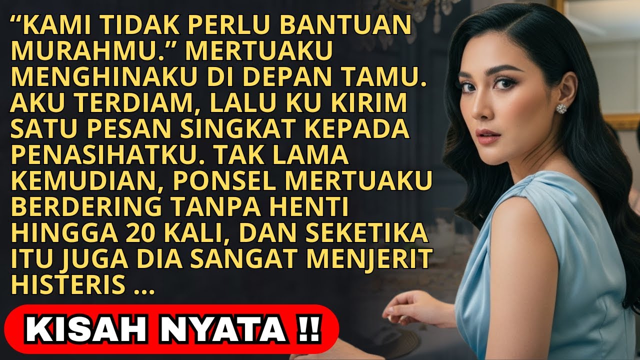 MERTUA MEREMEHKANKU SAAT AKU INGIN MENYELAMATKAN PERUSAHAANNYA - TAPI SESAAT KEMUDIAN DIA HISTERIS..