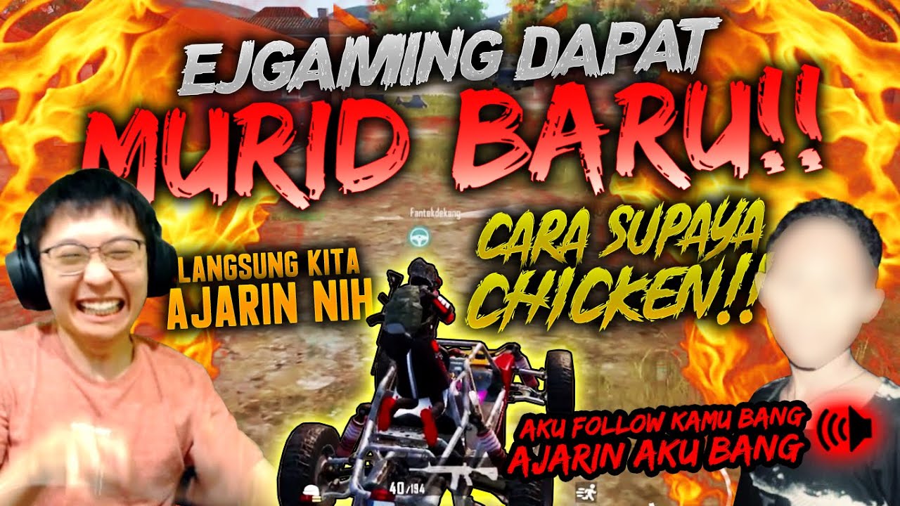AKHIRNYA EJGAMING DAPAT MURID PUBG MOBILE!! LANGSUNG KITA AJARIN SAMPE CHICKEN!! | PUBG MOBILE