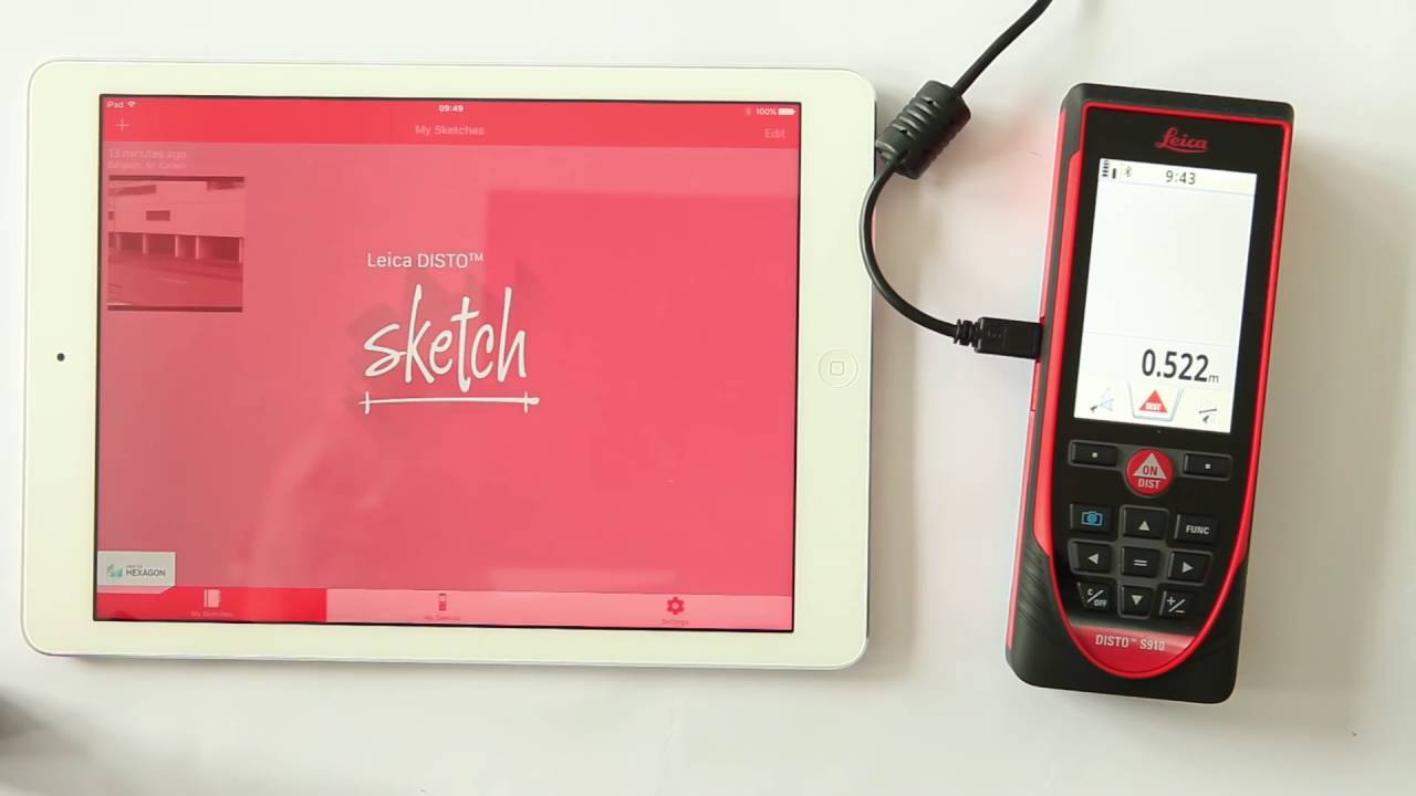 Leica DISTO™ S910 & D810 touch Software