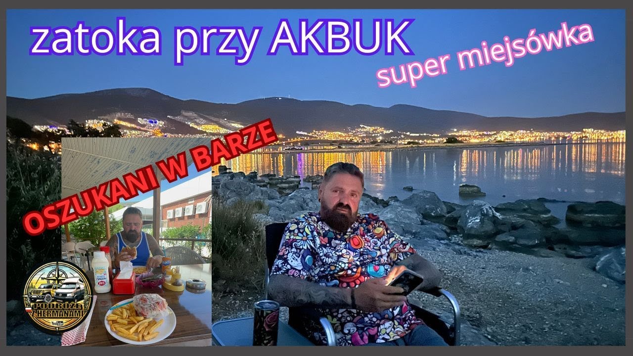Van Life Turcja 2025 - jak oszukać turystę, dzika miejscówka przy Akbuk,