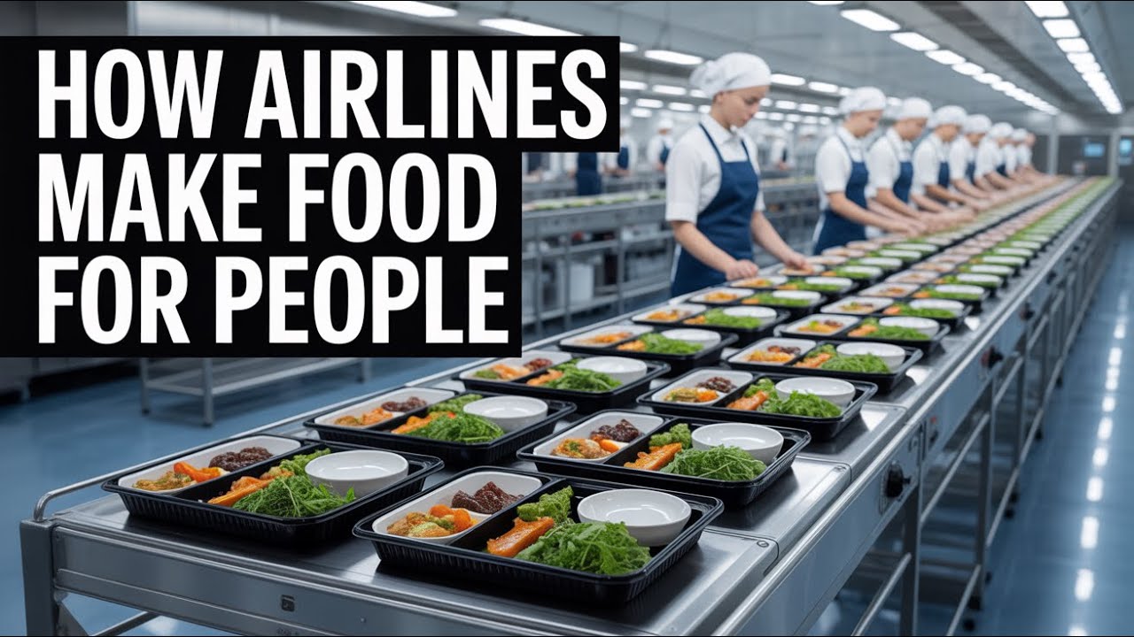 How Airlines Make Food For People