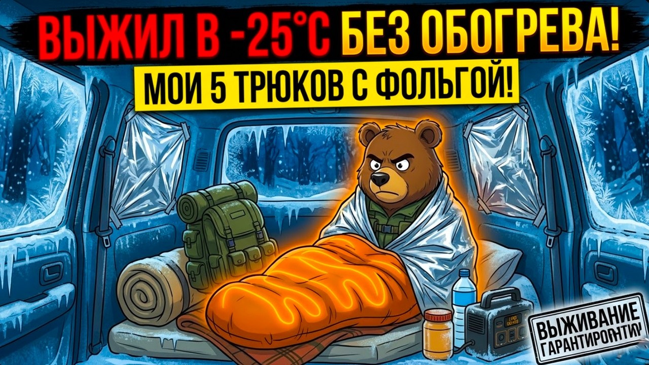 Ошибка, которая стоит жизни: Что категорически нельзя делать, если вы спите в авто в холод