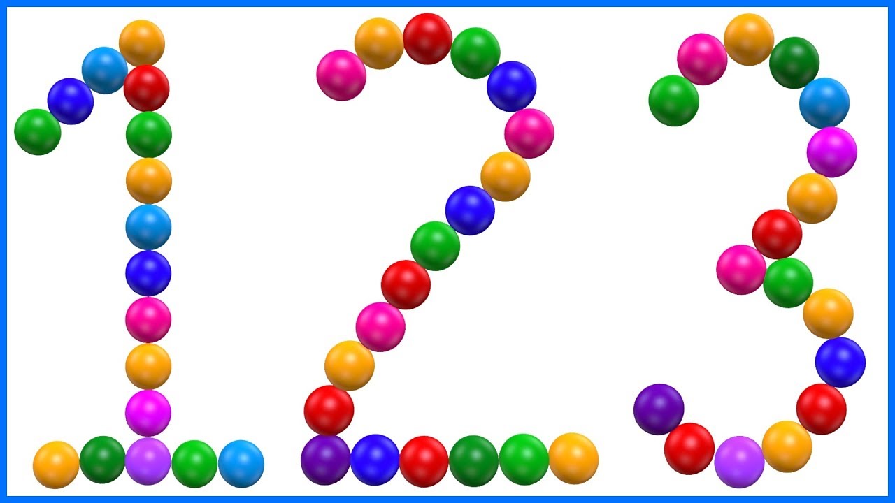 Numbers Song | 123 Number Song | Learn Numbers 1 To 10 | Kids Songs | Number Learning Cartoon Video