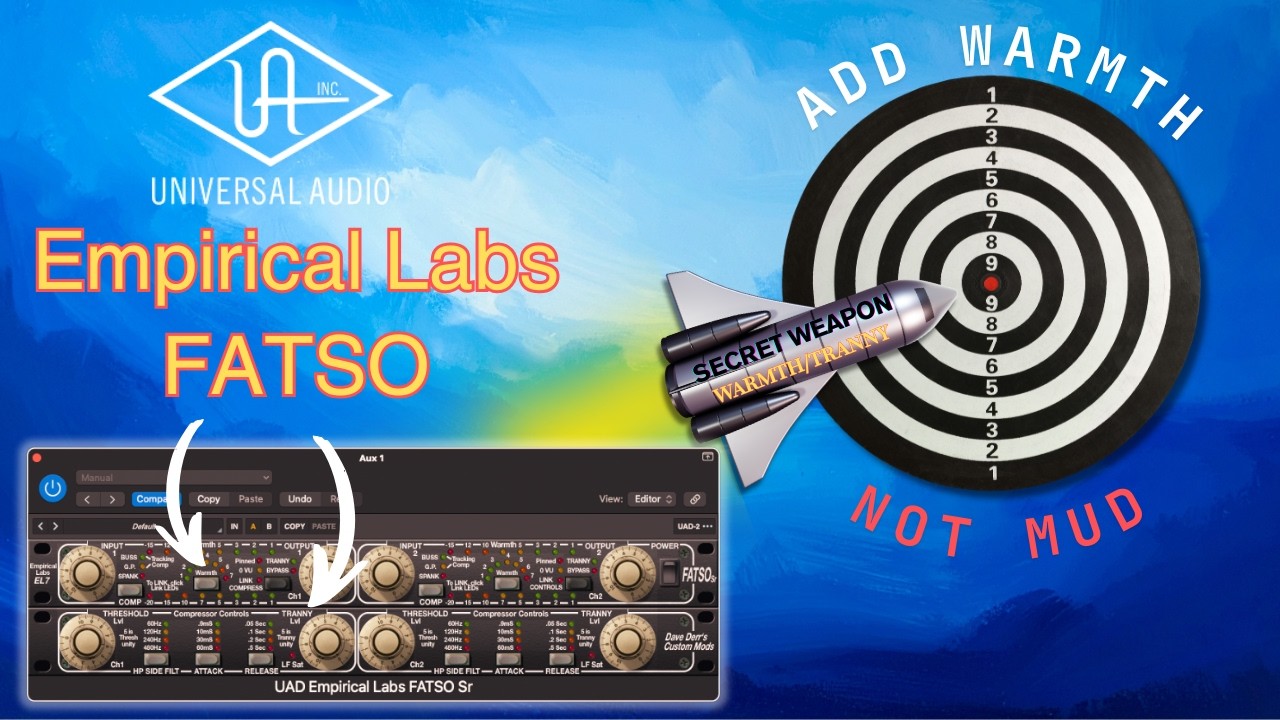 The FATSO Secret Weapon: Using Warmth & Tape Emulation Without Mud