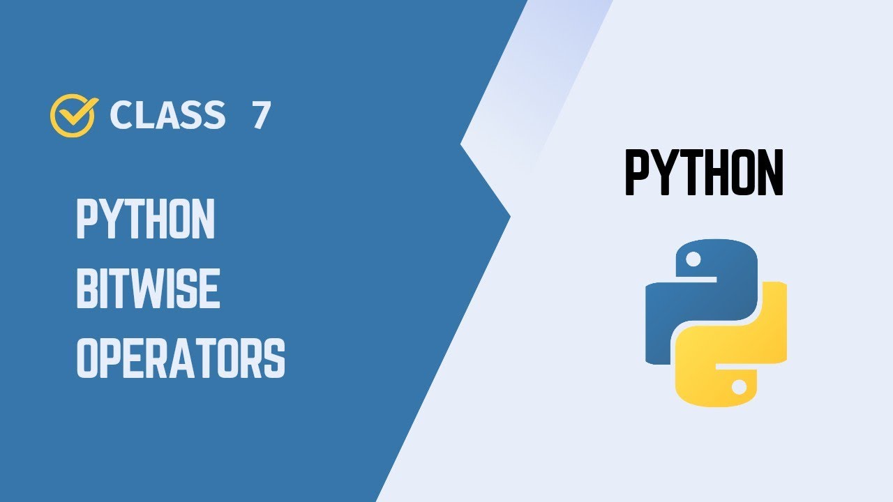 Python Bitwise Operators Explained | Beginner Guide