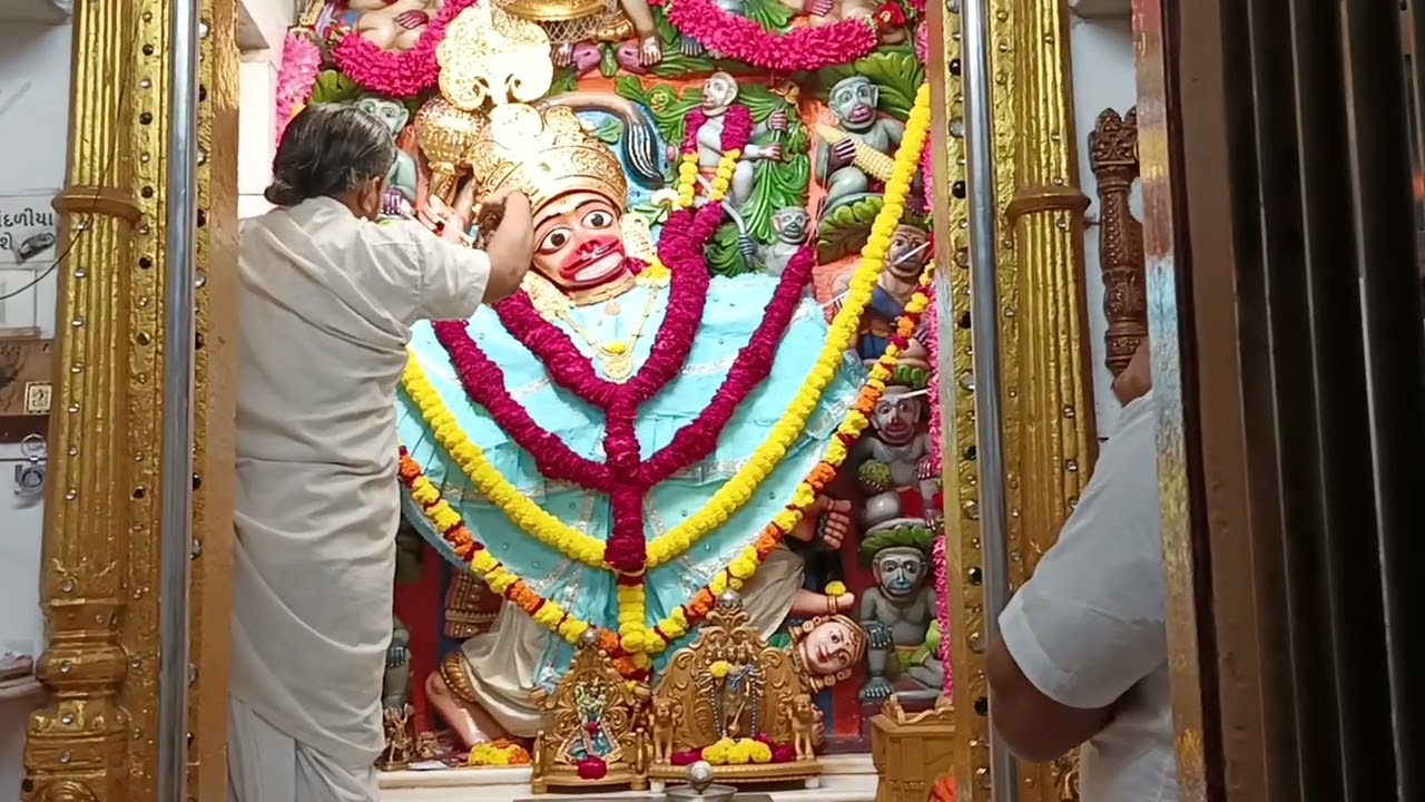 સંધ્યા આરતી દર્શન ; શ્રી કષ્ટભંજન દેવ હનુમાનજી વડતાલ ધામ🚩 05/11/2025