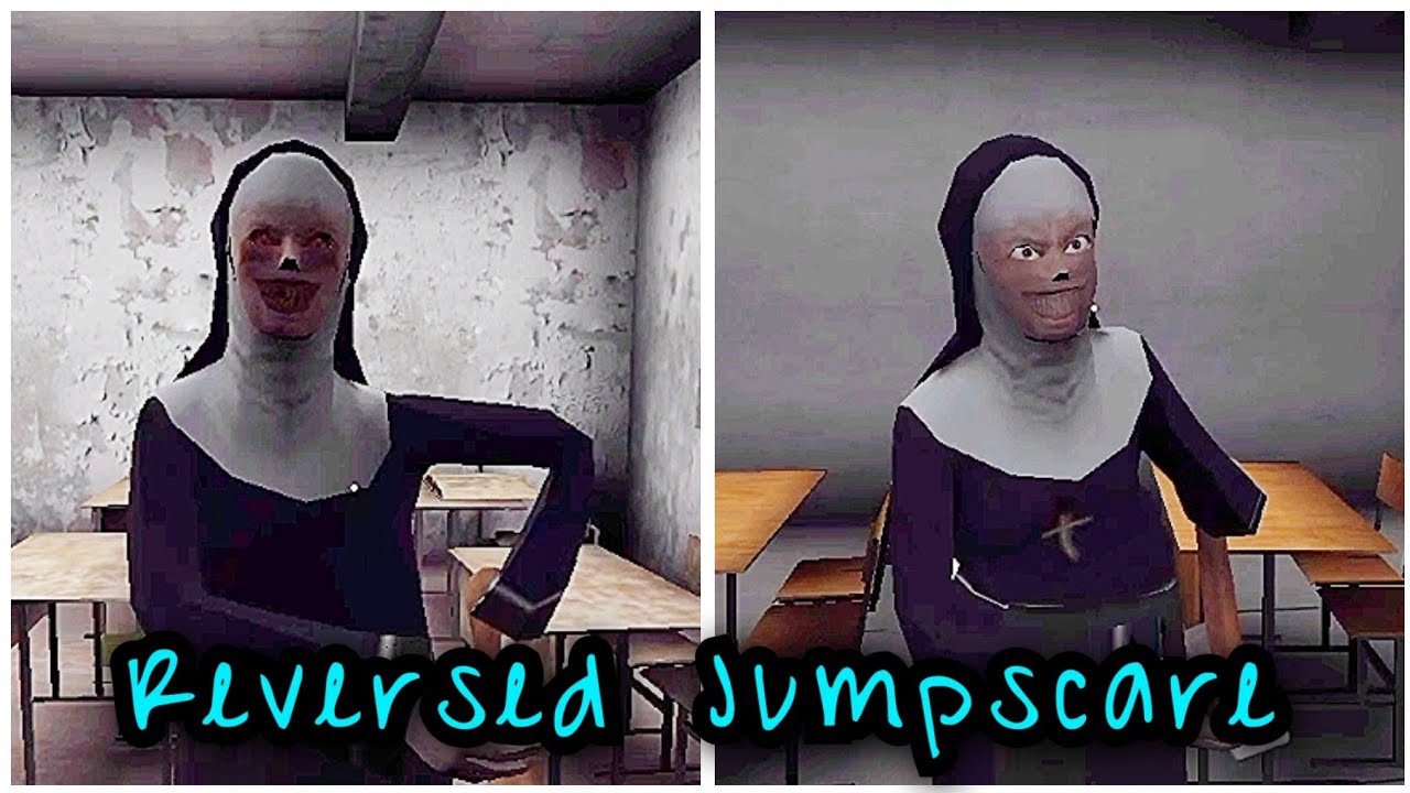 ⏪Reversed Jumpscare⏪ | The Nun Vs Evil Nun 3 Mod