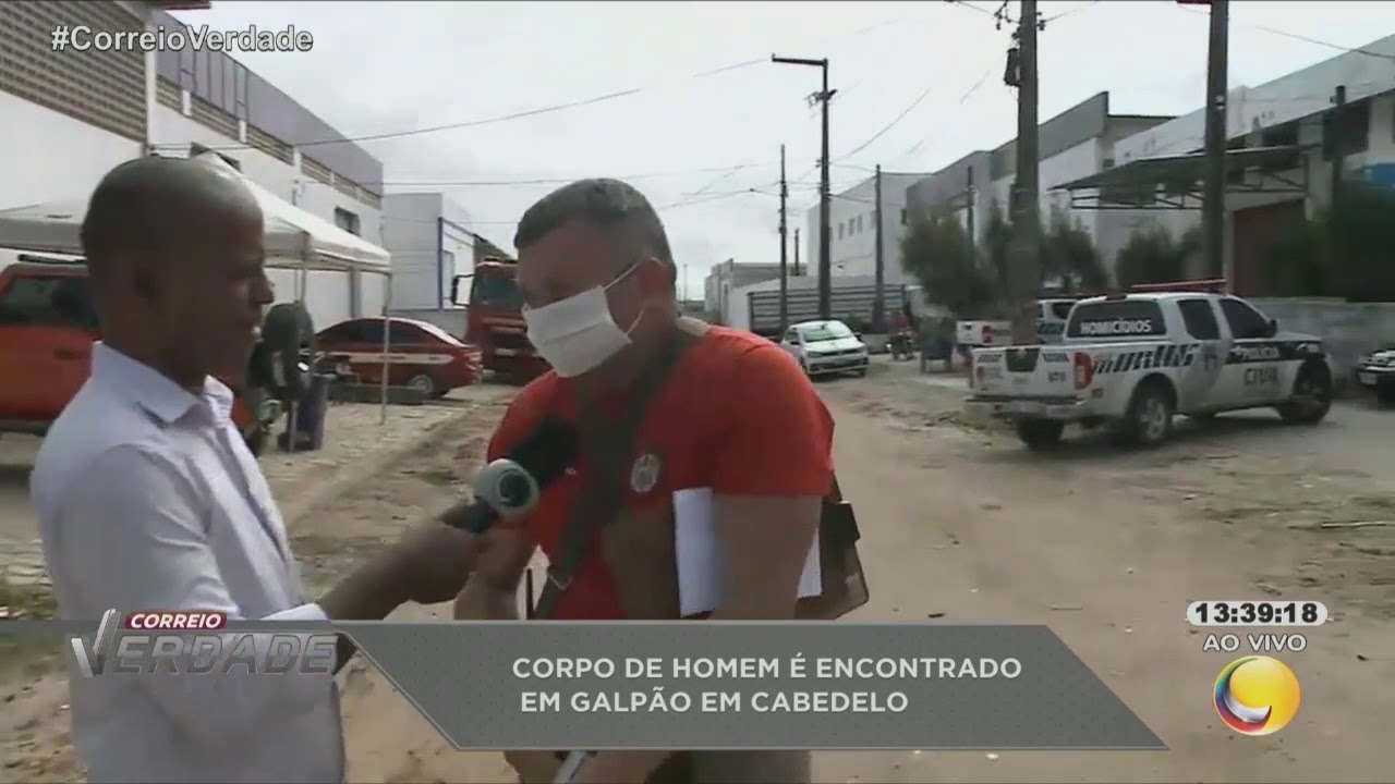 Corpo de homem é encontrado em galpão em Cabedelo
