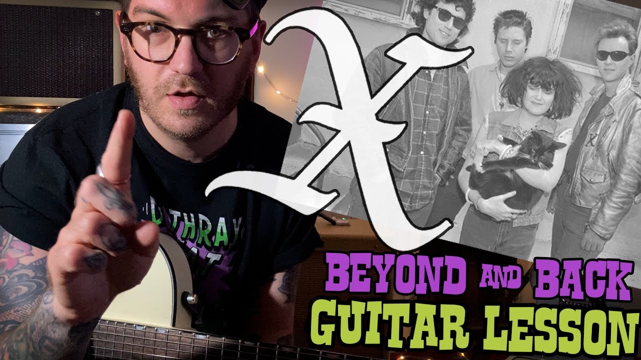 X - Beyond & Back - Billy Zoom Guitar Lesson [WITH TABS]