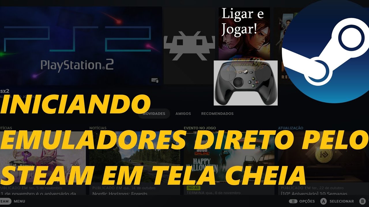 NÃO USE O RETROARCH DO STEAM - Aprenda a adicionar os seus emuladores