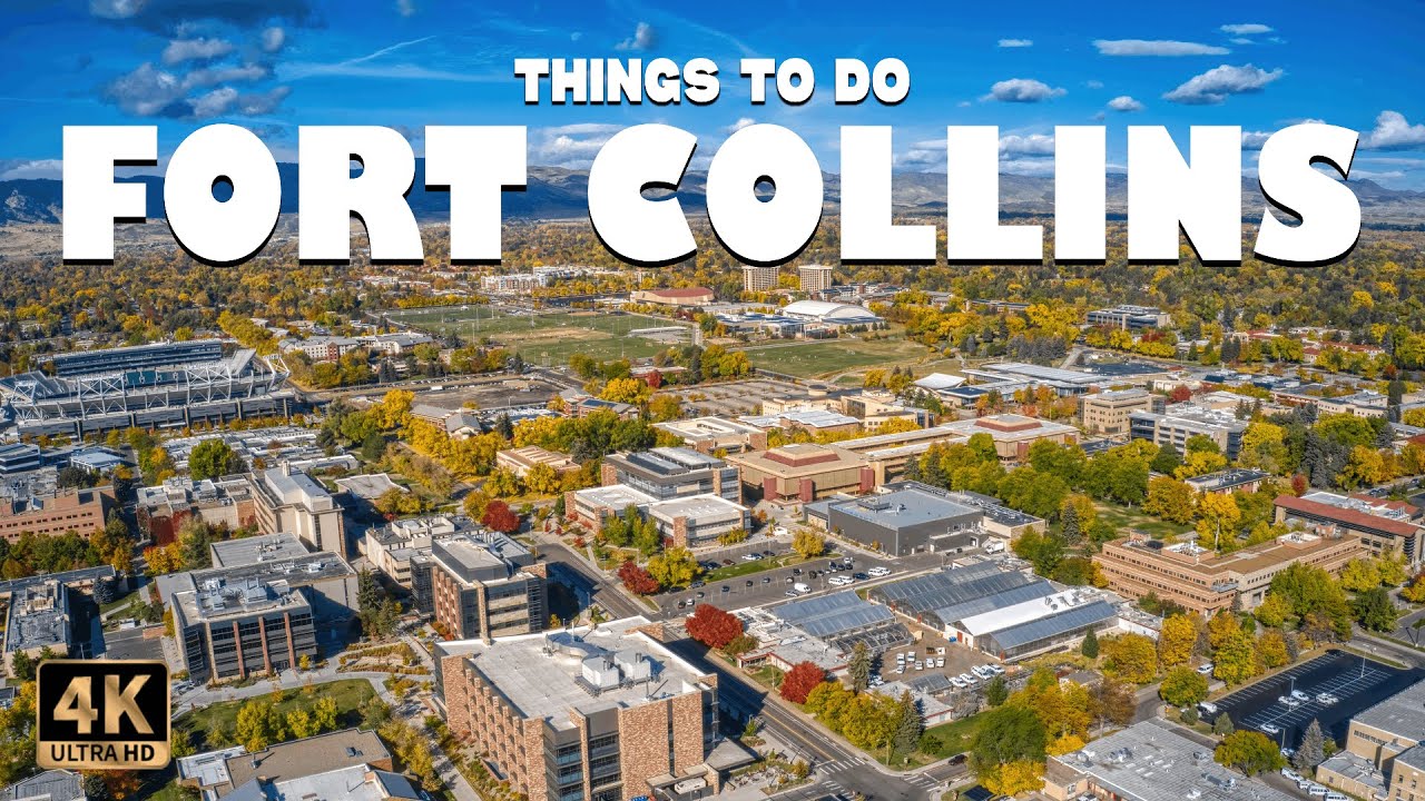 Fort Collins (Colorado) ᐈ 10 Best Things to do | What to do | Fort Collins Travel Guide 4K