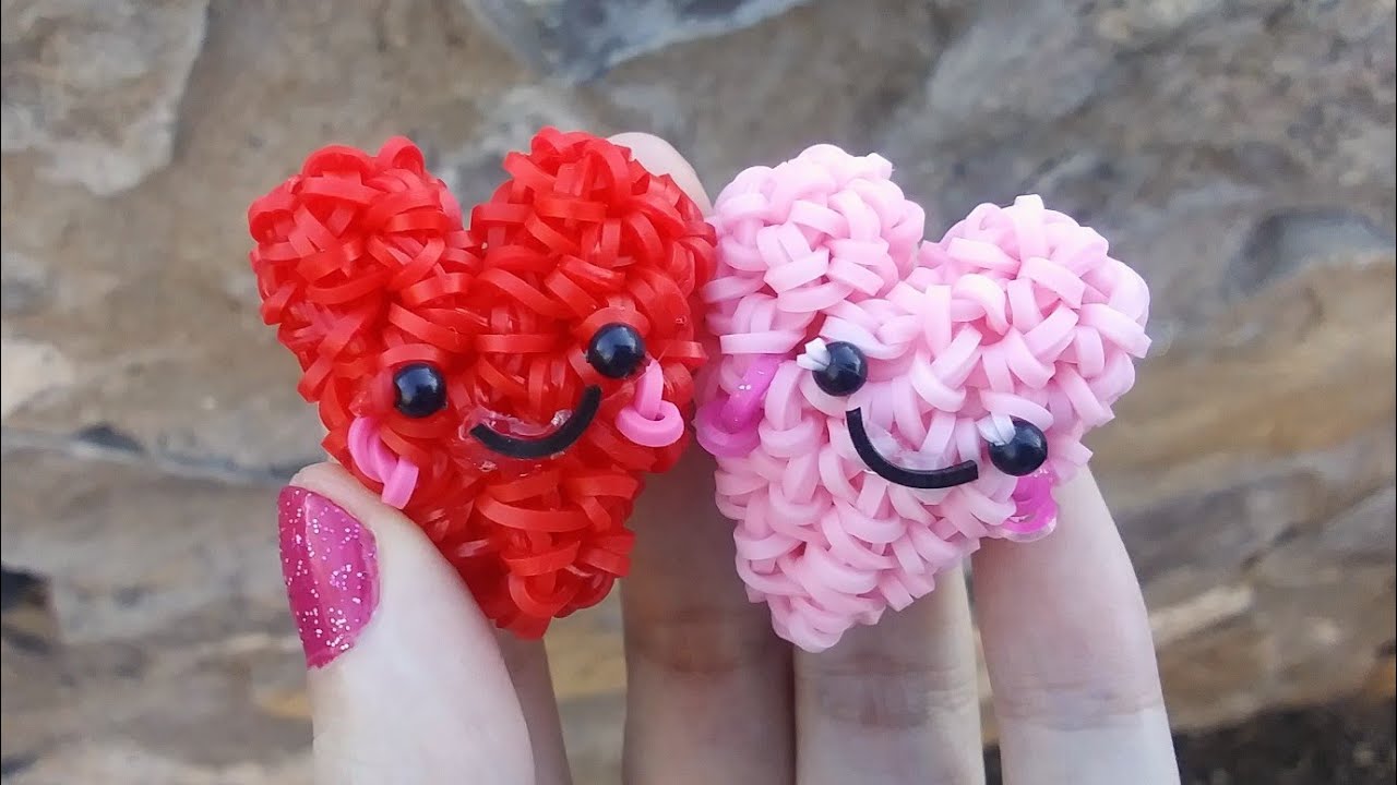 Мастер-класс по изготовлению мини-сердечка Loomigurumi (Rainbowloom)