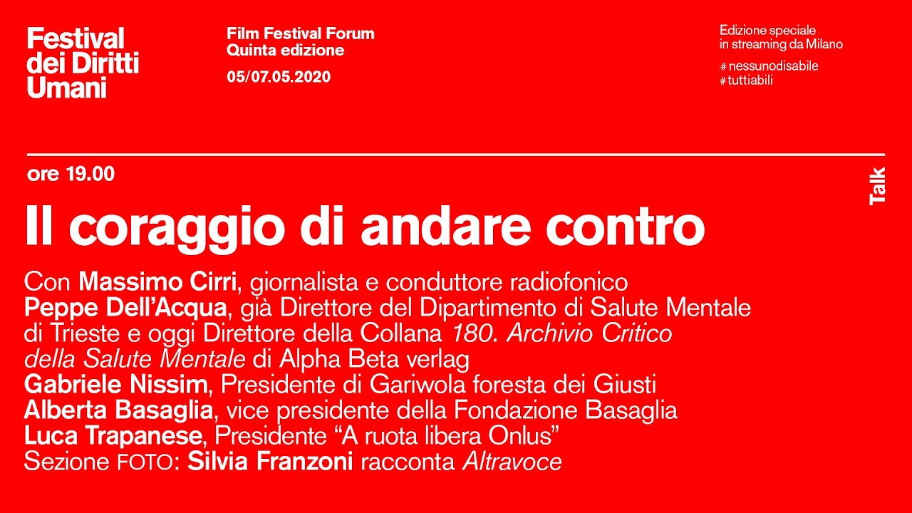 FDU20 / Franco Basaglia: il coraggio di andare contro