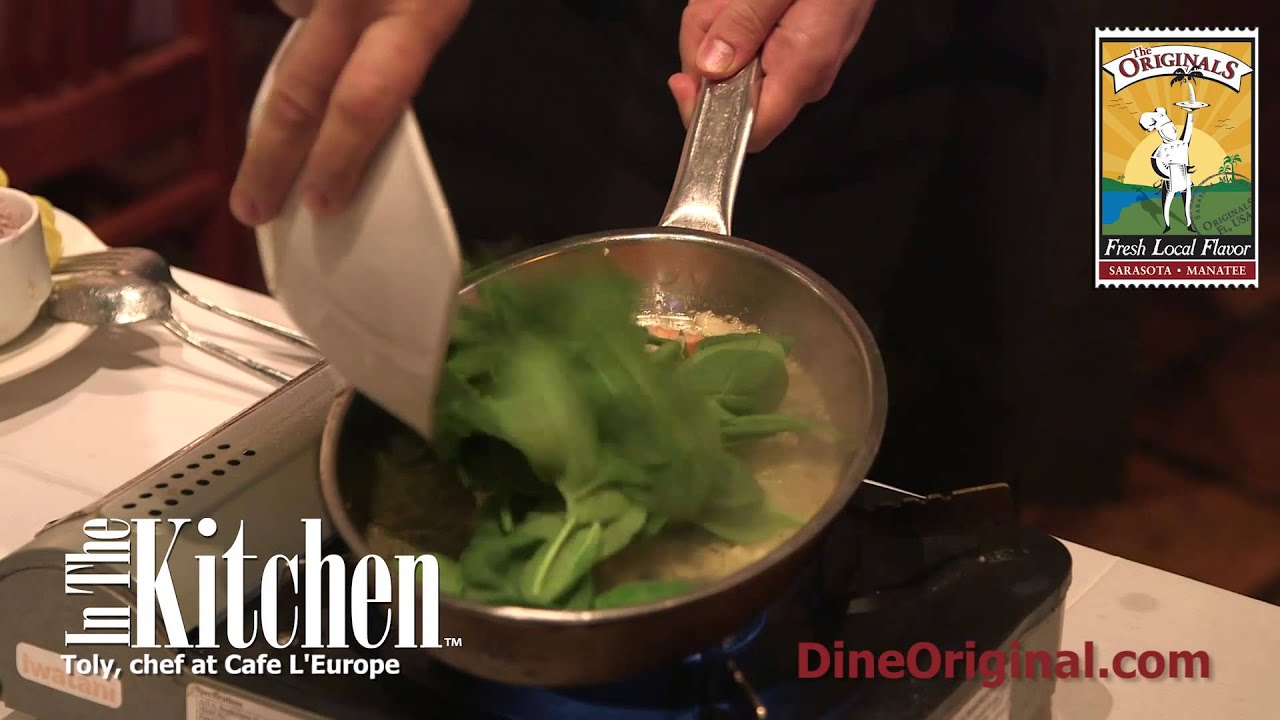 In The Kitchen | Café L'Europe | Shrimp Pernod Recipe | Bananas Foster Recipe