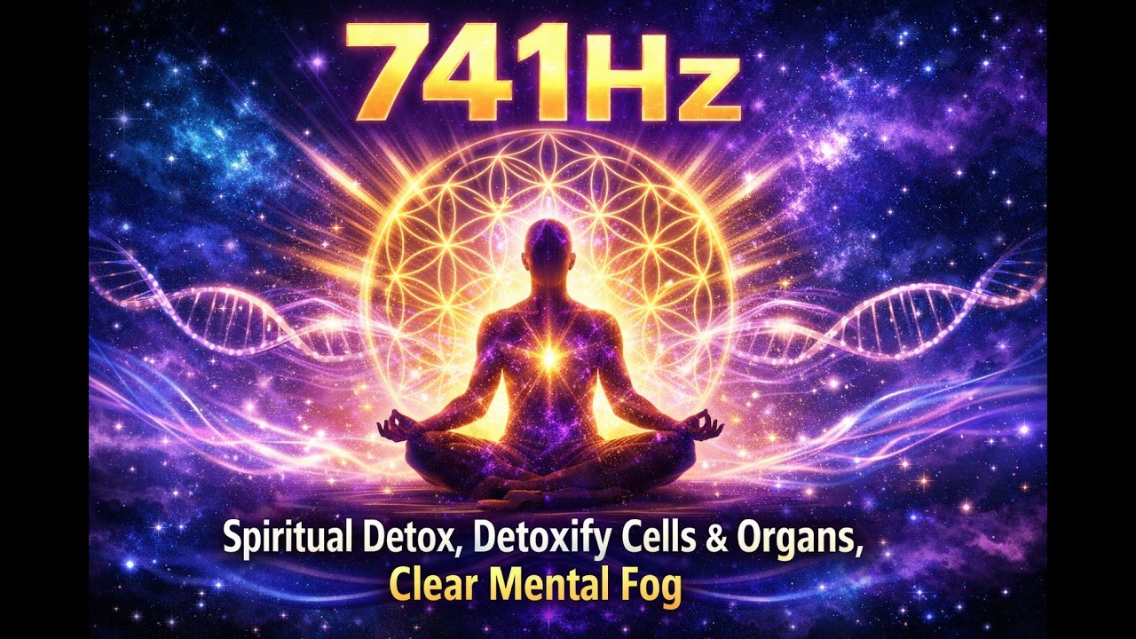 741 Hz ❯ Not AI | REMOVE NEGATIVITY & TOXINS • Deep Aura Cleanse • Restorative Healing
