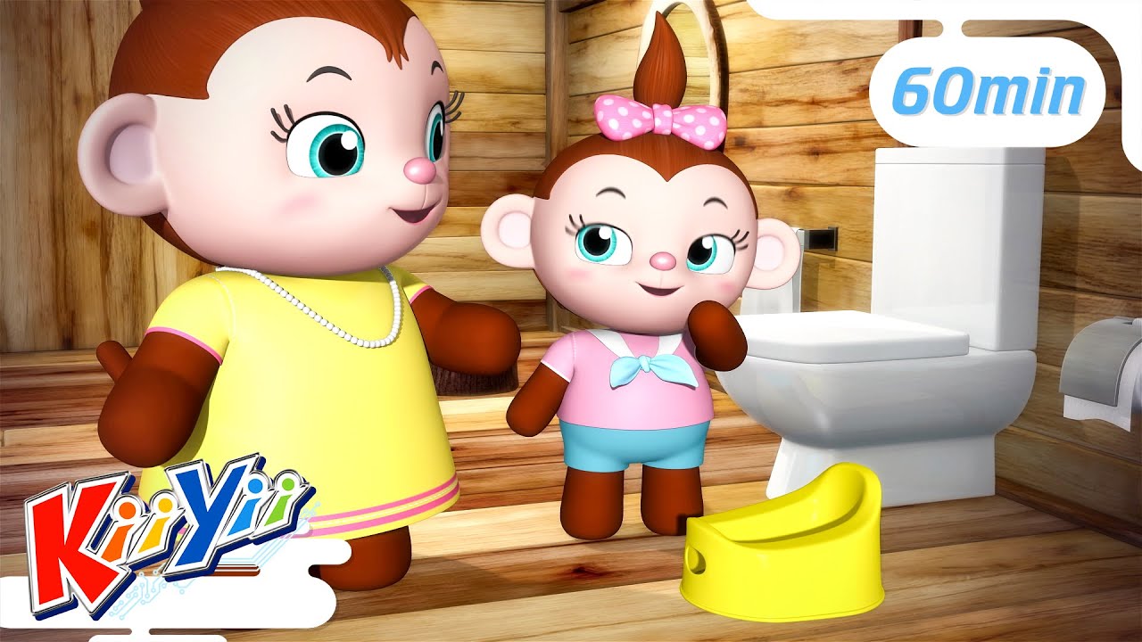 Potty Song | + More | Best of KiiYii Songs | ABC and 123 | Nursery Rhymes & Kids Songs