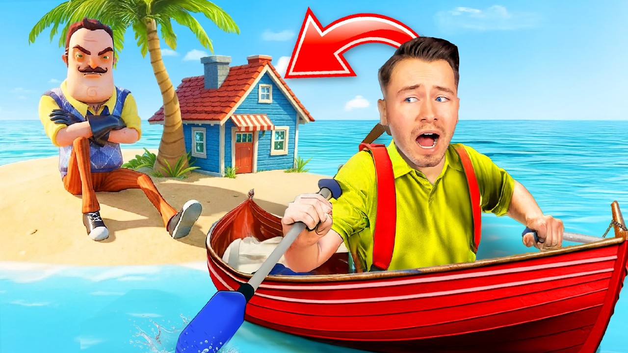 HELLO NEIGHBOR aber auf einer EINSAMEN INSEL...🏝️ (HILFE)