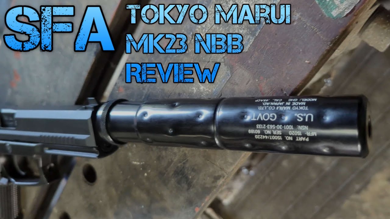 [SFA] Tokyo Marui MK23 NBB Review!