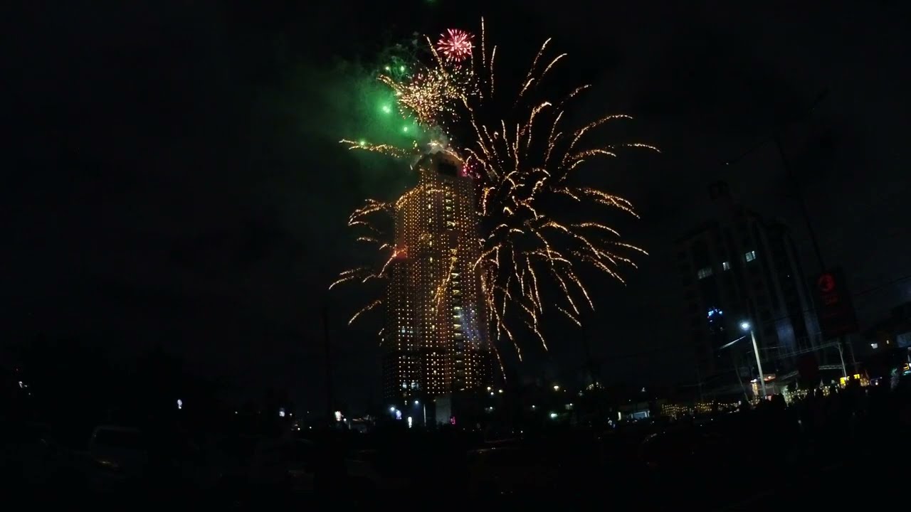 2022/2023 UAP Tower Fireworks Show By Khaleedated