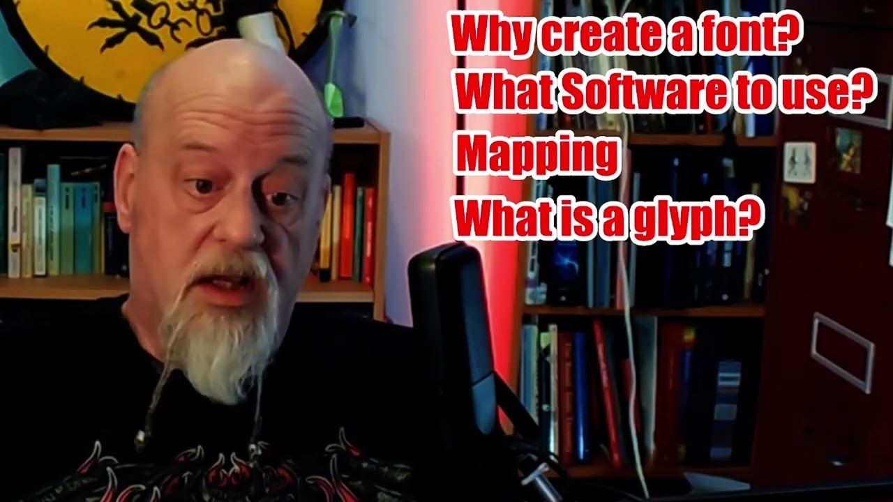 Conlangs: Creating a Writing System as a font - Part 1