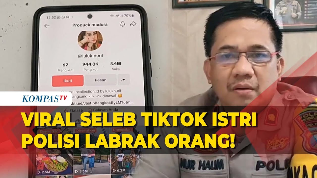 Viral Seleb TikTok Istri Polisi di Probolinggo Labrak Siswi Magang