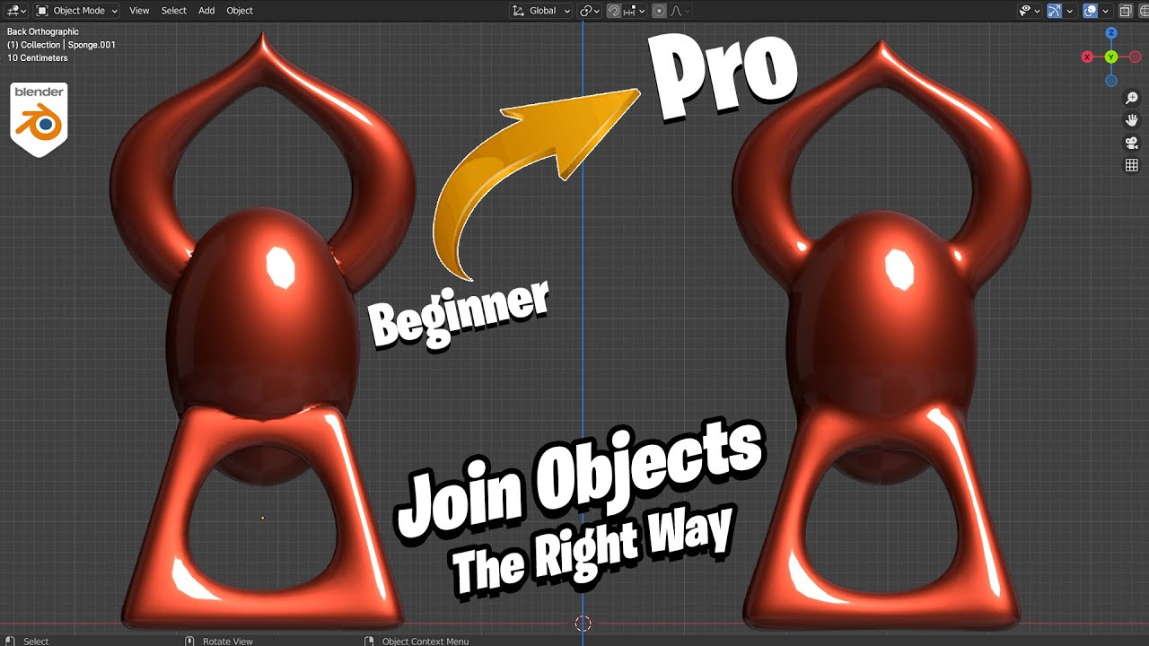 Как комбинировать объекты в Blender как профессионал 2024