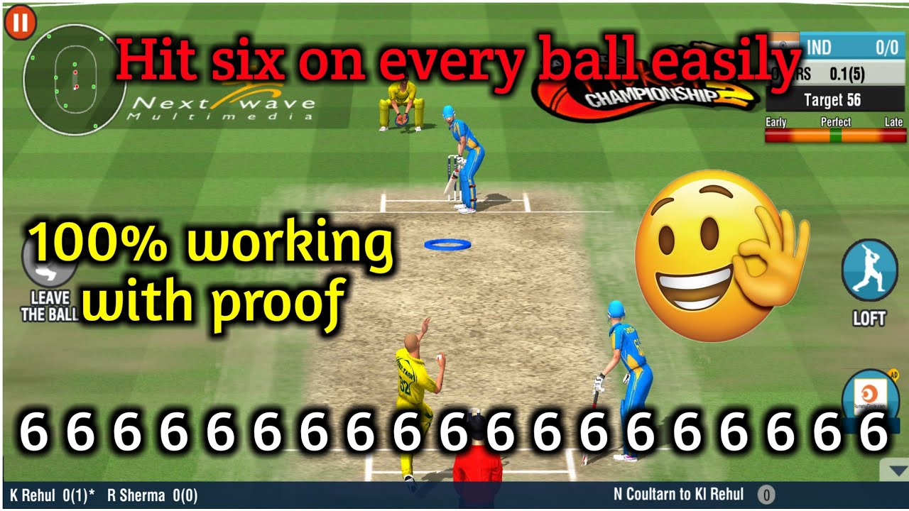 wcc2 batting tips|How to hit six||How to hit six on every ball in wcc2