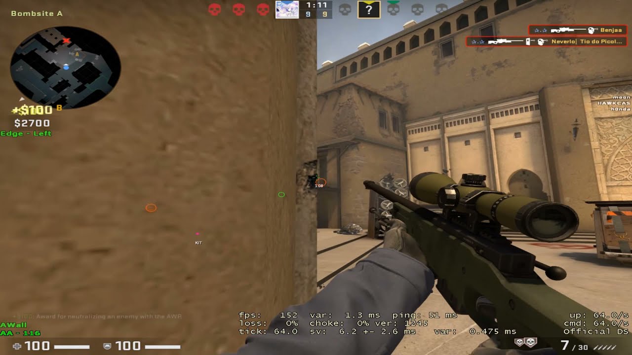 [CS:GO] semi rage highlights #2 | ft. fanta.club/neverlose.cc