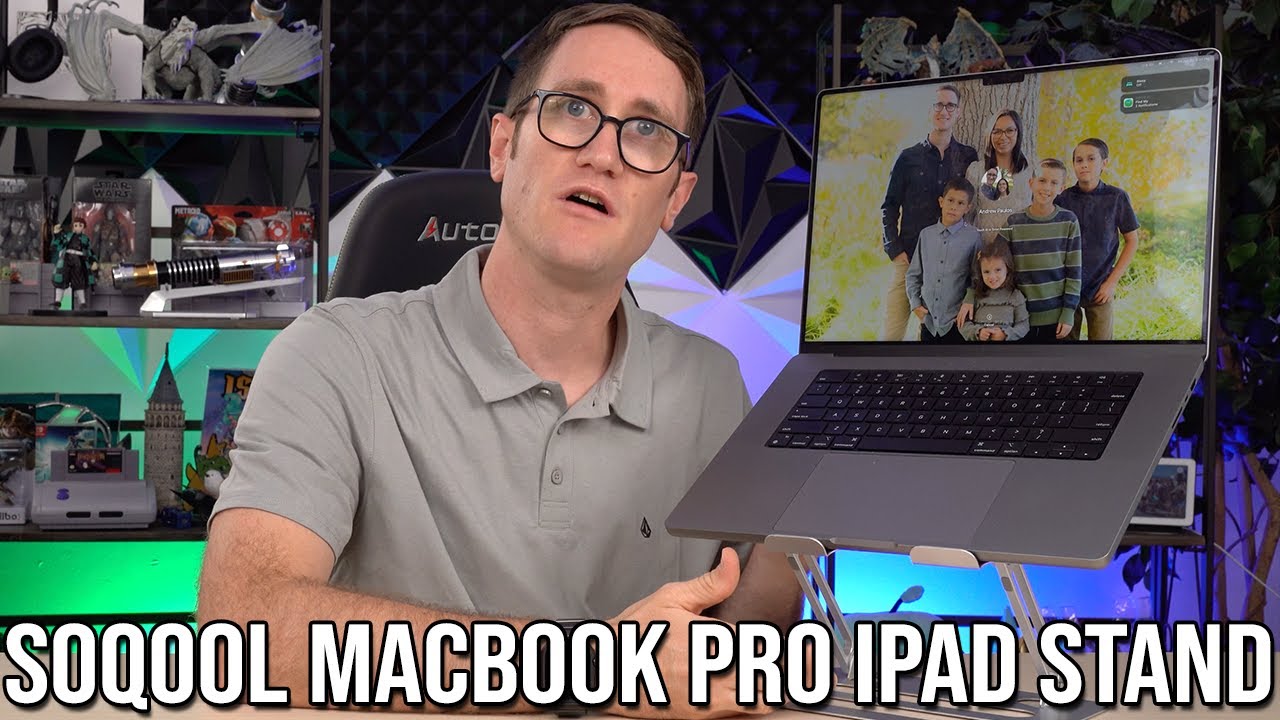 Soqool Macbook Pro & iPad Adjustable Stand