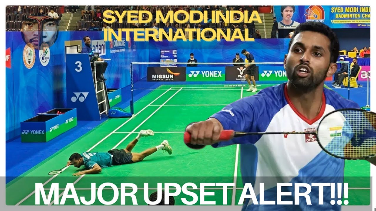 HS PRANNOY VS MANRAJ SINGH:SYED MODI INDIA INTERNATIONAL LUCKNOW