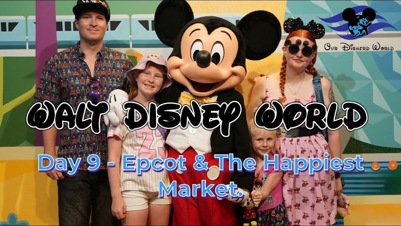 Walt Disney World | Day 9 Epcot | The Cake Bake Shop Breakfast & Teppan Edo Dinner | Aug 2025. 