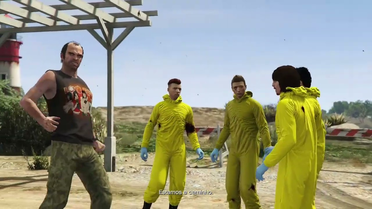 GTA ONLINE FAZER A MISSÃO DO TREVOR