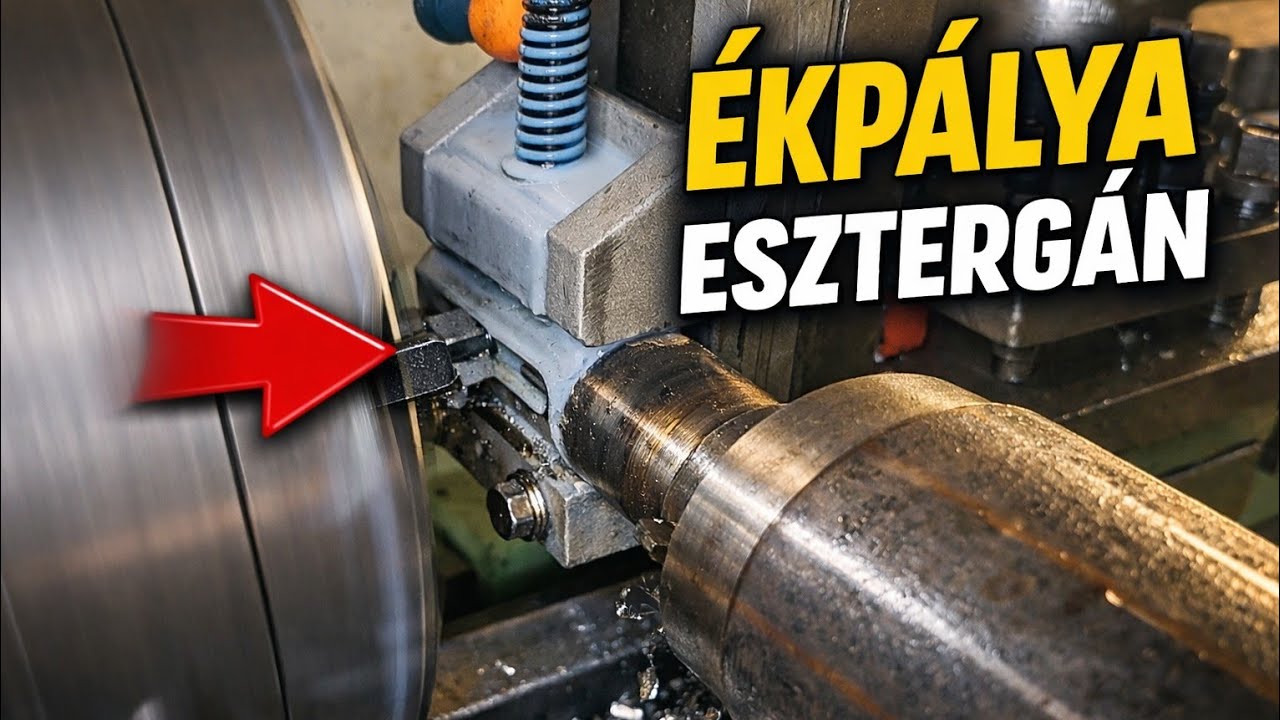 &Eacute;kp&aacute;lya k&eacute;sz&iacute;t&eacute;s eszterg&aacute;n &ndash; Saj&aacute;t k&eacute;sz&iacute;t&eacute;sű szersz&aacute;mmal!