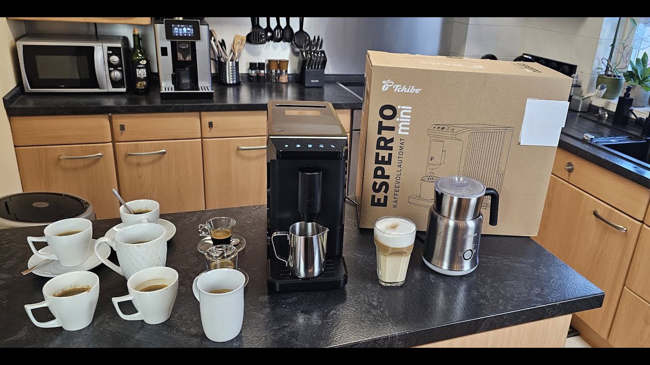 Tchibo Esperto Mini - der kleinste Kaffeevollautomat der Welt? ausführlicher TEST!