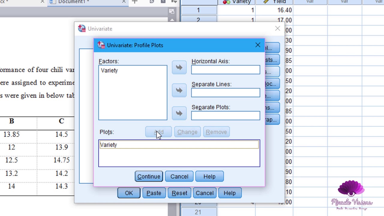Complete Randomized Design (CRD) in SPSS