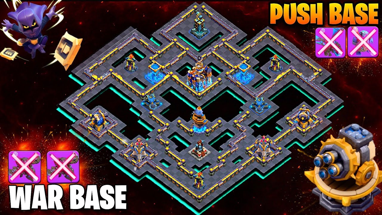 TH18 WAR BASE LINK | ПРОВЕРЕННАЯ АНТИДРАКОНЬЯНАЯ БАЗА TH18 НОВАЯ НЕВИДИМАЯ БАЗА LINK