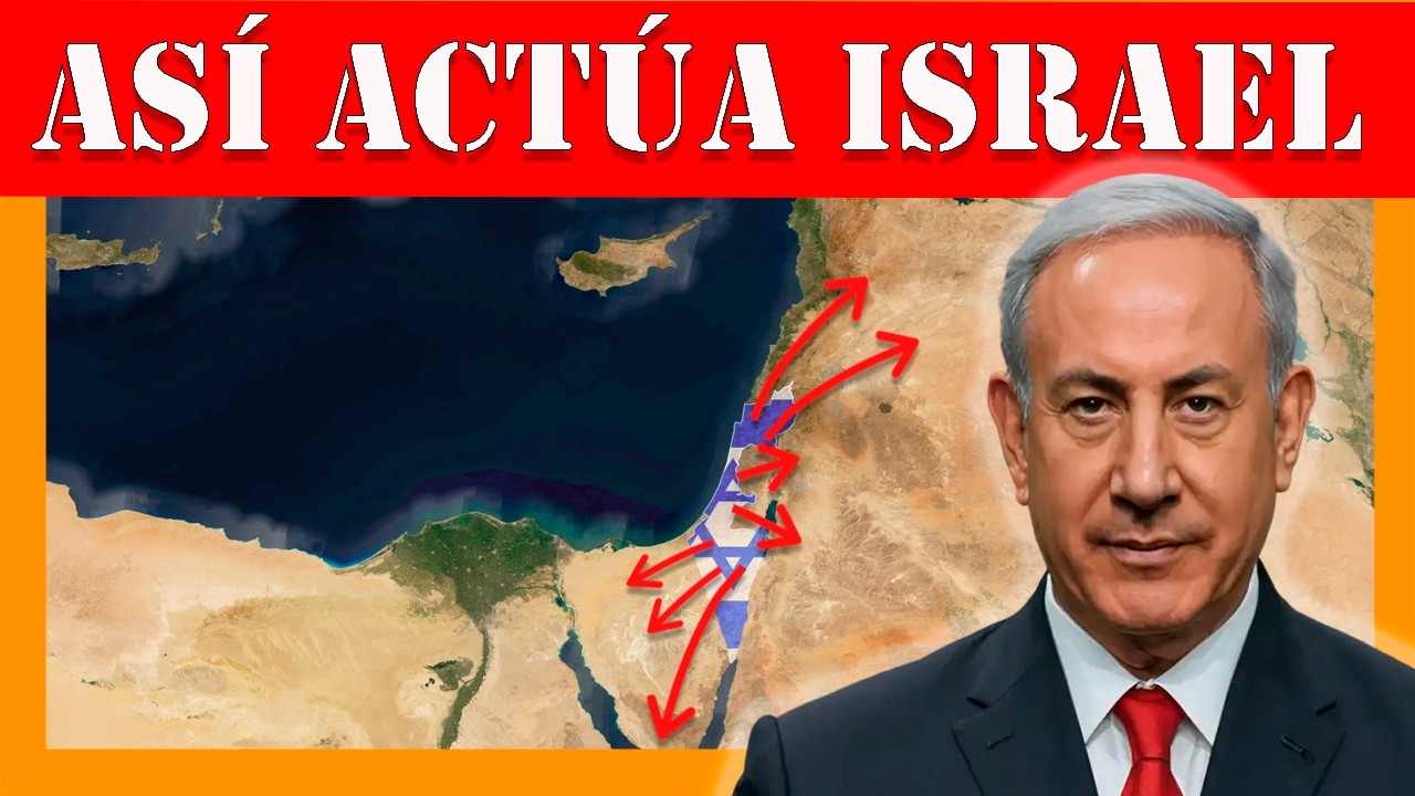 As&iacute; es la GEOPOL&Iacute;TICA de ISRAEL ✅✅✅ Geopol&iacute;tica y geoestrategia #israel