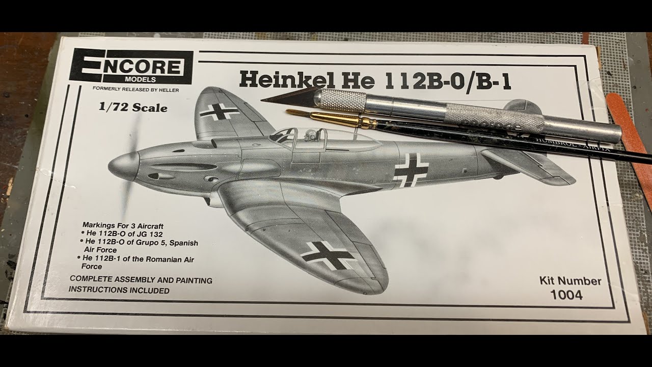 Model Building - Encore Models Heinkel He 112B