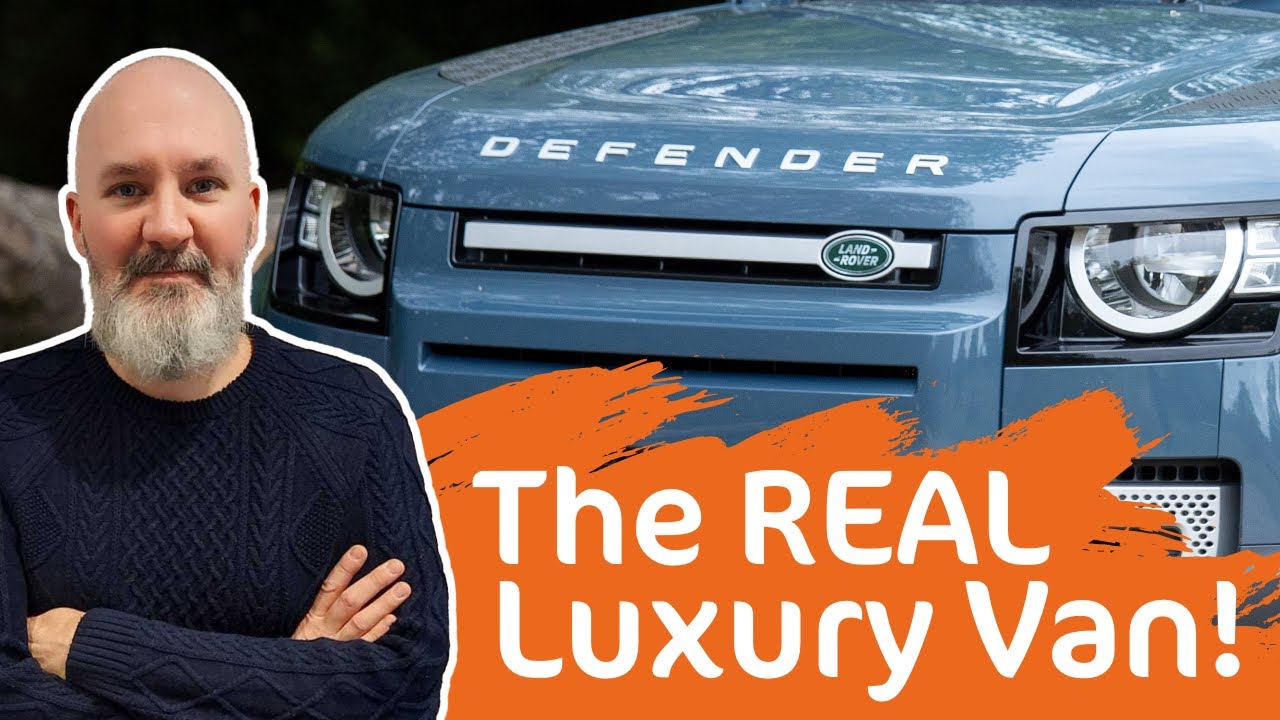 Обзор коммерческого автомобиля Land Rover Defender 90 с жесткой крышей | Обзор Vanarama LCV | #la...